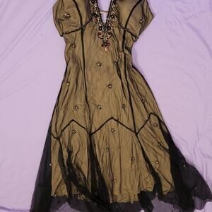 Smooth ballroom dance dress